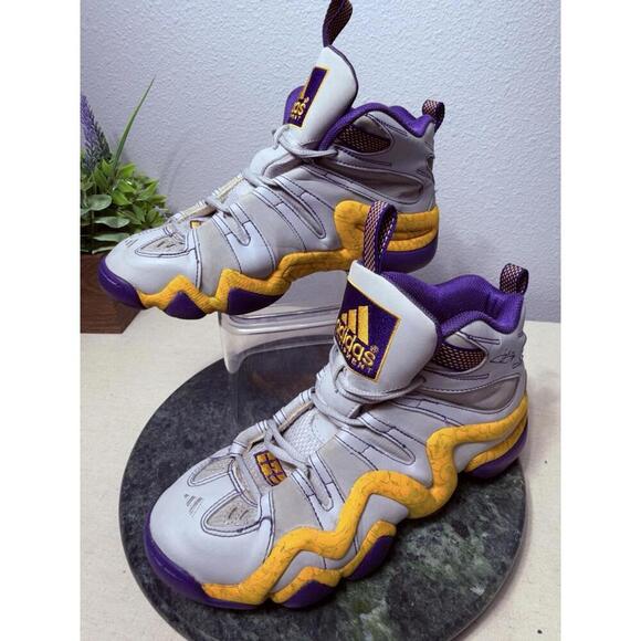 Adidas Crazy 8 Jeremy Lin Los Angeles Lakers S85441 Sneaker Men Us7 - Picture 2 of 9